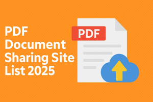 PDF Document Sharing Site List